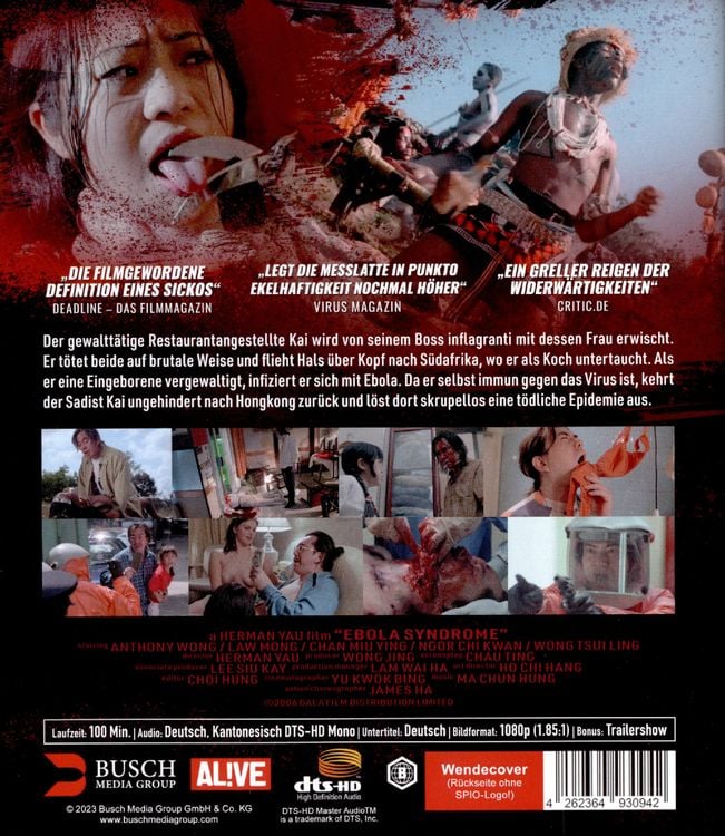 Produktbild: Ebola Syndrome (uncut)