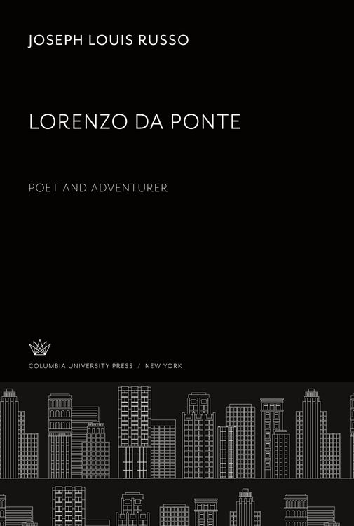 Produktbild: Lorenzo Da Ponte Poet and Adventurer