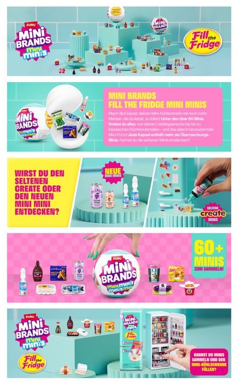 Produktbild: Mini Brands - Fill the Fridge