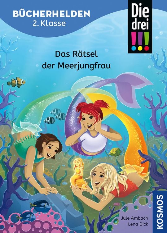 Bild vom Artikel Die drei !!!, Bücherhelden 2. Klasse, Das Rätsel der Meerjungfrau vom Autor Jule Ambach