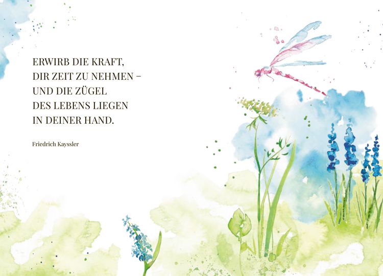 Produktbild: Nimm dir Zeit zum Durchatmen