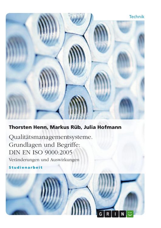 Produktbild: DIN EN ISO 9000:2005
