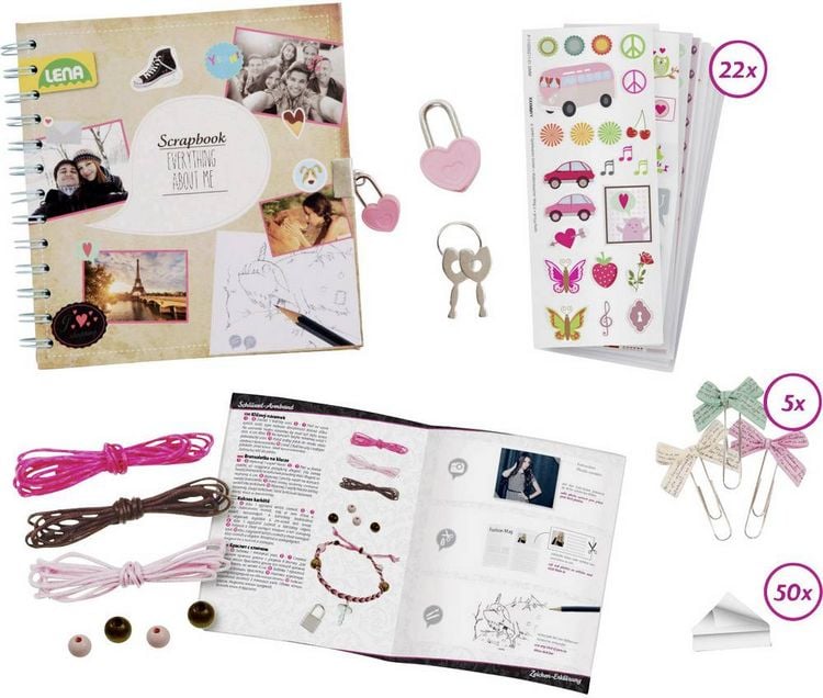 Produktbild: LENA Set Scrapbook mit Zubeh&ouml;r