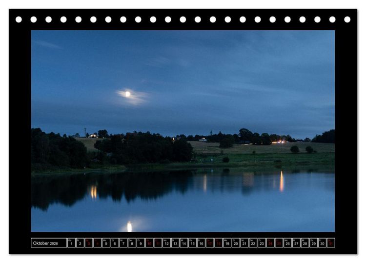 Produktbild: Astro-Kalender - Deep Sky und Landschaften (Tischkalender 2026 DIN A5 quer), CALVENDO Monatskalender