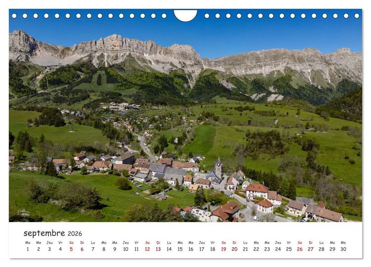 Produktbild: Les Hauts du Vercors (Calendrier mural 2026 DIN A4 vertical), CALVENDO calendrier mensuel