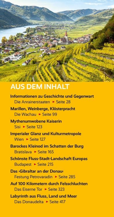Produktbild: TRESCHER Reiseführer Kreuzfahrten Donau