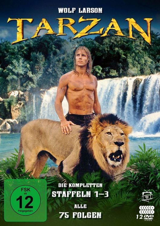 Produktbild: Tarzan - Die komplette Serie mit Wolf Larson (Alle 75 Folgen) (Fernsehjuwelen) [12 DVDs]