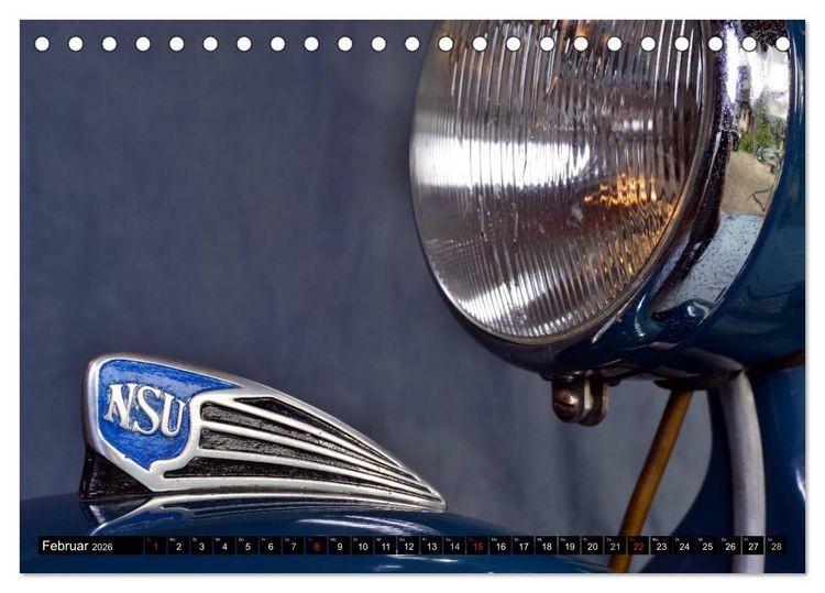 Produktbild: NSU Supermax (Tischkalender 2026 DIN A5 quer), CALVENDO Monatskalender