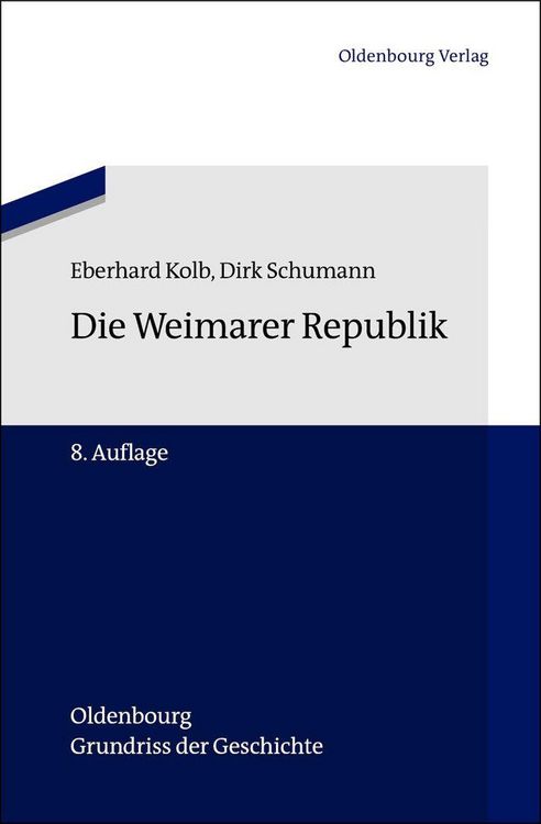 Produktbild: Die Weimarer Republik