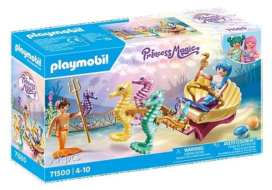 Produktbild: PLAYMOBIL 71500 Meerjungfrauen-Seepferdchenkutsche