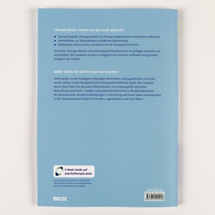 Produktbild: Therapie-Basics ADHS bei Kindern und Jugendlichen