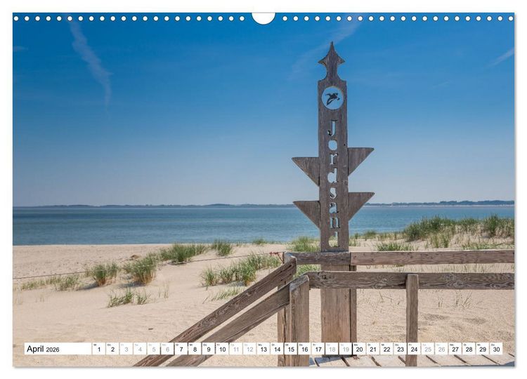 Produktbild: Amrum - Perle im nordfriesischen Wattenmeer (Wandkalender 2026 DIN A3 quer), CALVENDO Monatskalender