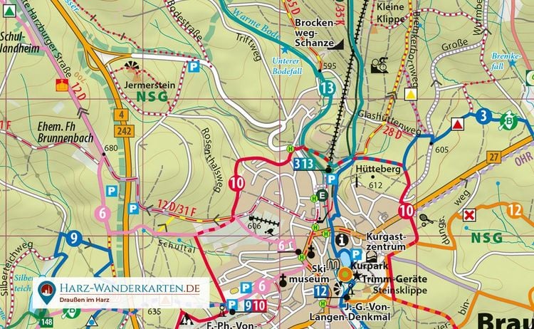 Produktbild: Luchskarte Braunlage