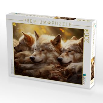 Produktbild: CALVENDO Puzzle Ein Motiv aus dem Kalender "Wenn sie schlafen" | 2000 Teile Lege-Gr&ouml;&szlig;e 90x67cm Foto-Puzzle f&uuml;r gl&uuml;ckliche Stunden
