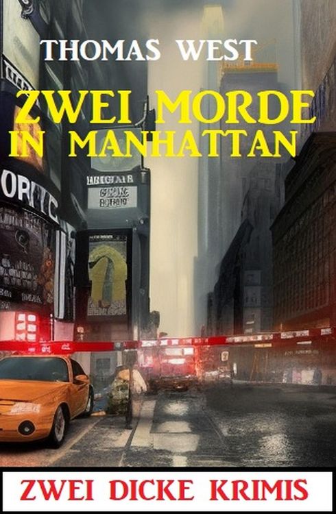 Produktbild: Zwei Morde in Manhattan: Zwei dicke Krimis