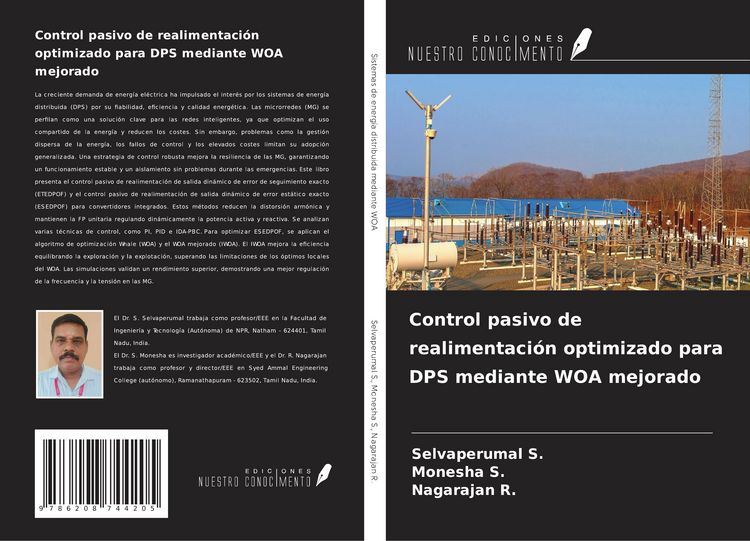 Produktbild: Control pasivo de realimentaci&oacute;n optimizado para DPS mediante WOA mejorado