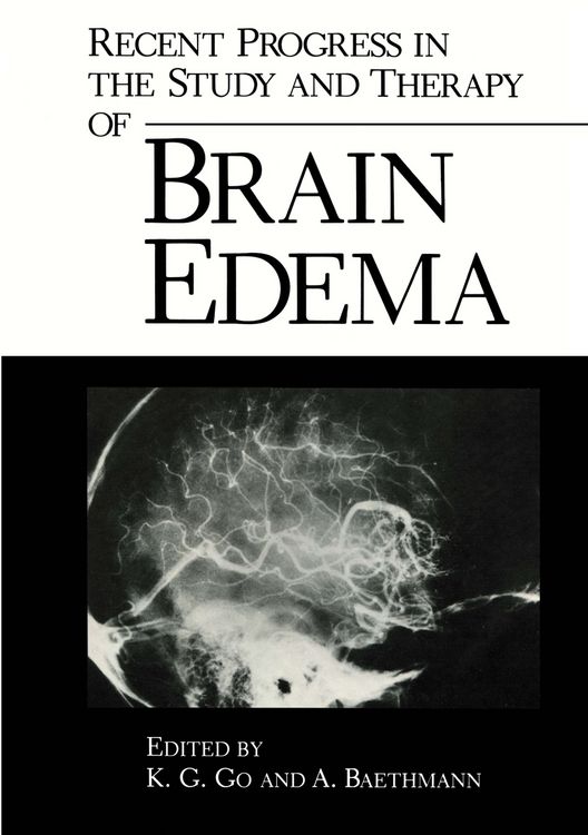 Produktbild: Recent Progress in the Study and Therapy of Brain Edema