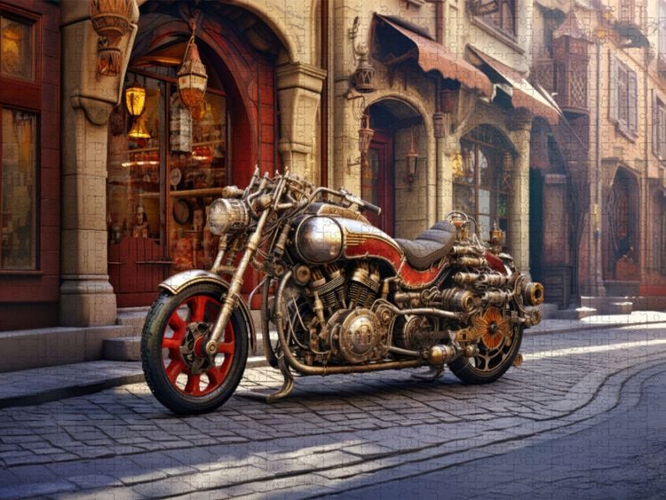 Produktbild: CALVENDO Puzzle Stadtfahrt | 2000 Teile Lege-Gr&ouml;&szlig;e 90x67cm Foto-Puzzle f&uuml;r gl&uuml;ckliche Stunden