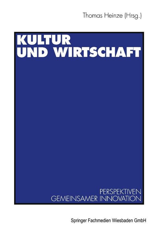Produktbild: Kultur und Wirtschaft