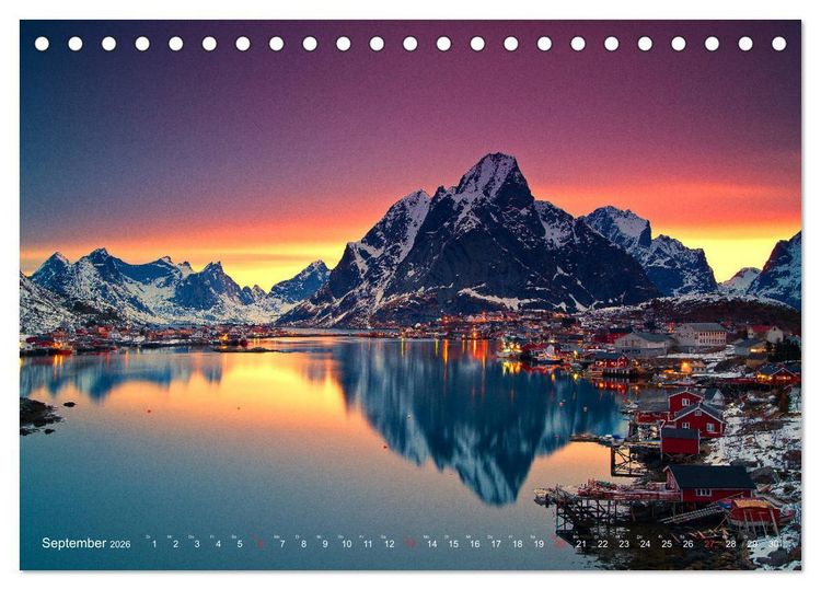Produktbild: Horizonte (Tischkalender 2026 DIN A5 quer), CALVENDO Monatskalender