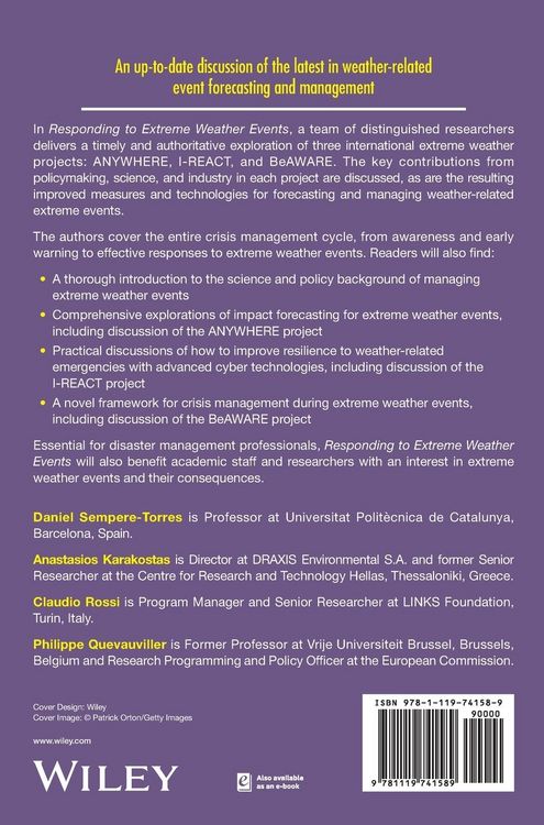 Produktbild: Responding to Extreme Weather Events