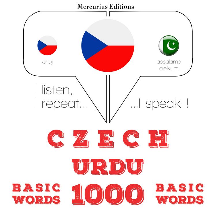 Produktbild: Če&scaron;tina - Urdu: 1000 z&aacute;kladn&iacute;ch slov