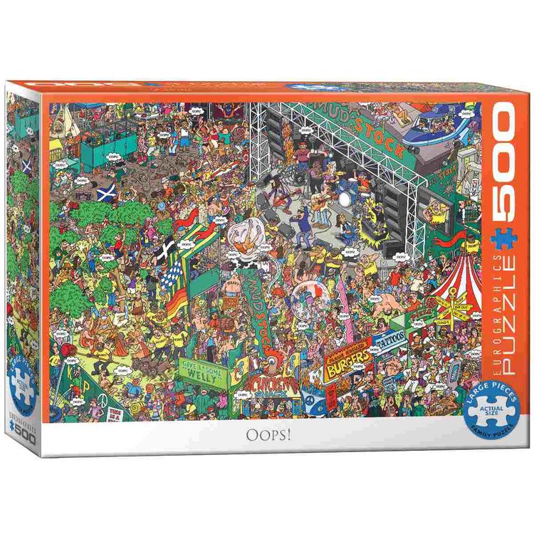 Produktbild: Family Puzzle 500 Teile - Oversize - Martin Berry: Oops! by Martin Berry
