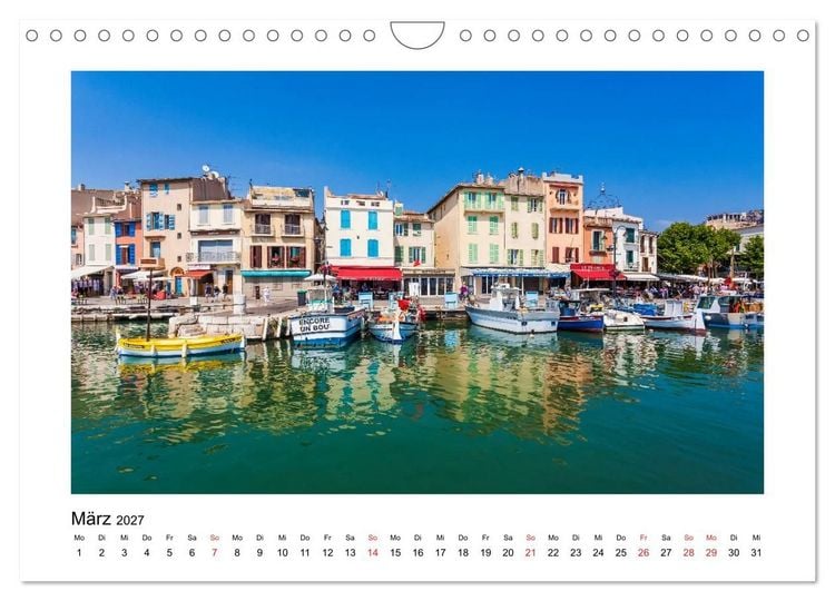 Produktbild: COTE D'AZUR Impressionen (Wandkalender 2027 DIN A4 quer), CALVENDO Monatskalender