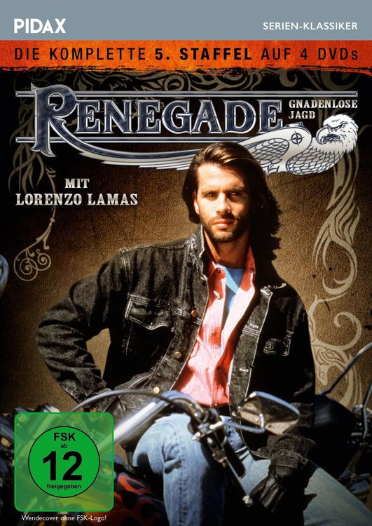 Produktbild: Renegade - Gnadenlose Jagd, Staffel 5 / Die letzten 22 Folgen der Kultserie (Pidax Serien-Klassiker) [4 DVDs]