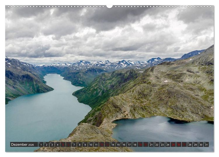 Produktbild: Norwegen, Oppland (Wandkalender 2026 DIN A2 quer), CALVENDO Monatskalender