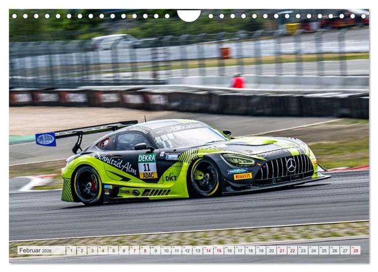 Produktbild: Schwaben Pfeile - STARS beim GT MASTERS (Wandkalender 2026 DIN A4 quer), CALVENDO Monatskalender