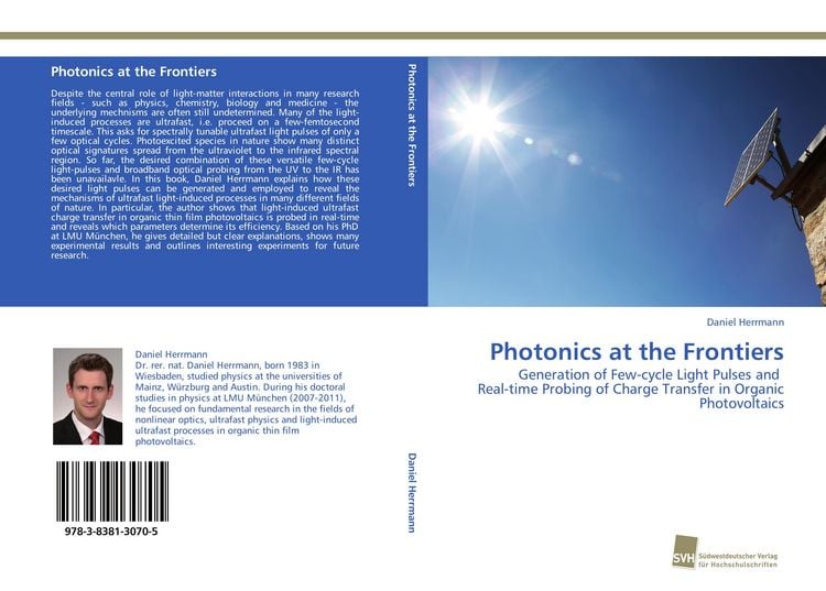 Produktbild: Photonics at the Frontiers
