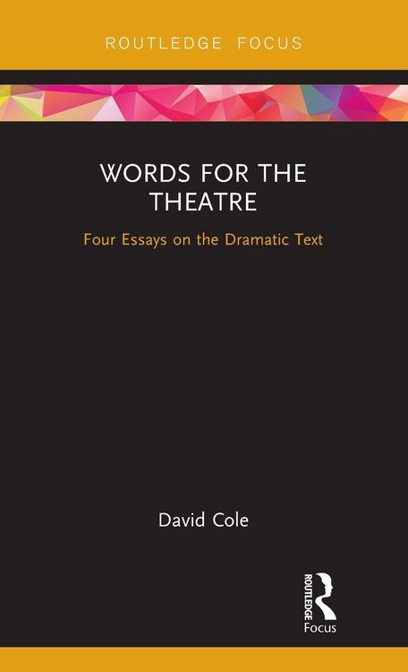 Produktbild: Words for the Theatre