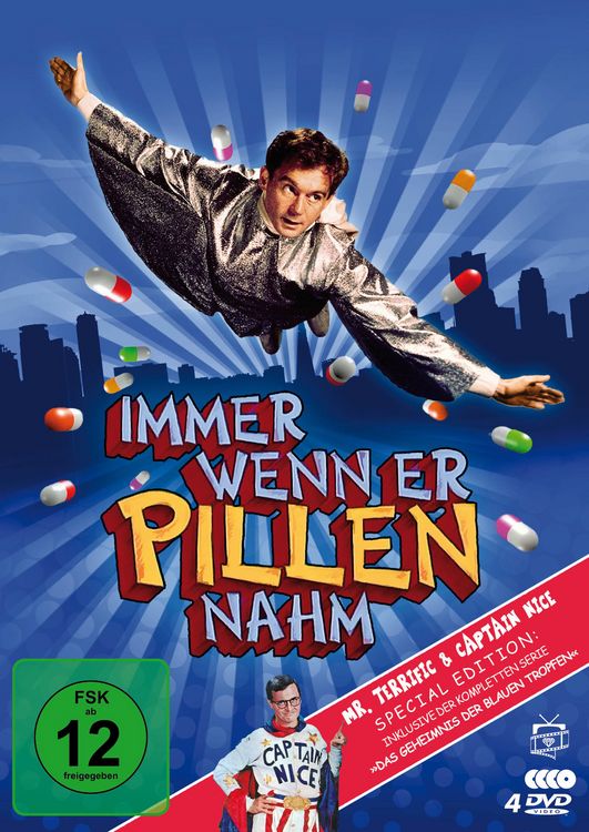 Produktbild: Immer wenn er Pillen nahm (alle 17 Folgen) - Special Edition inkl. Das Geheimnis der blauen Tropfen (alle 15 Folgen) (Fernsehjuwelen) [4 DVDs]