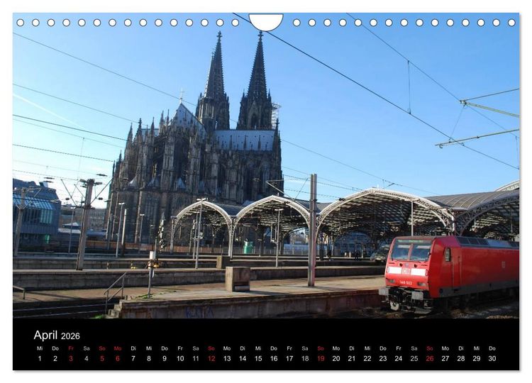 Produktbild: K&ouml;lner Spitzen (Wandkalender 2026 DIN A4 quer), CALVENDO Monatskalender