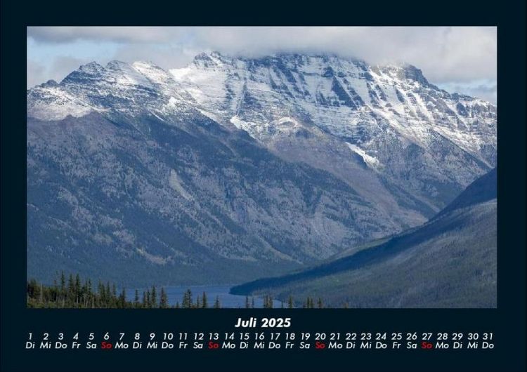 Produktbild: Bergige Welten 2025 Fotokalender DIN A4
