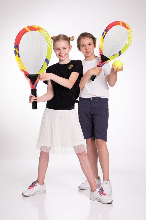 Produktbild: Outdoor active Jumbo-Schl&auml;ger Set mit B&auml;lle, L&auml;nge 67 cm