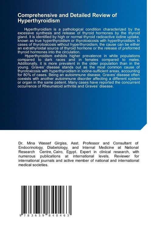 Produktbild: Comprehensive and Detailed Review of Hyperthyroidism