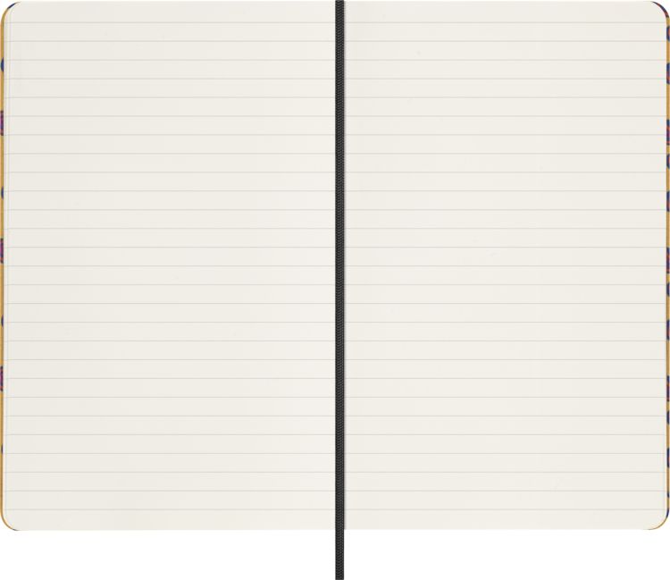 Produktbild: Moleskine Silk Notizb. A5 liniert Geb gelb mit Geschenkbox