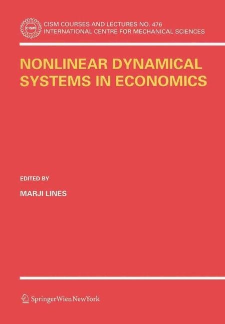Produktbild: Nonlinear Dynamical Systems in Economics
