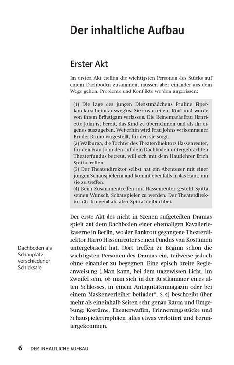 Produktbild: Klett Lekt&uuml;rehilfen Gerhart Hauptmann, Die Ratten