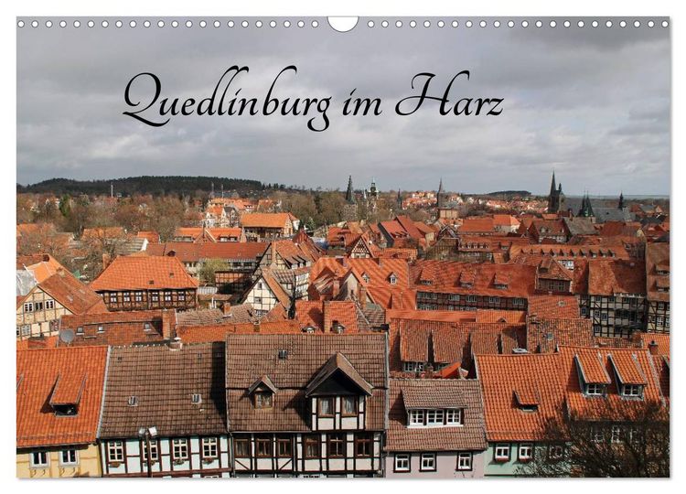 Produktbild: Quedlinburg im Harz (Wandkalender 2026 DIN A3 quer), CALVENDO Monatskalender