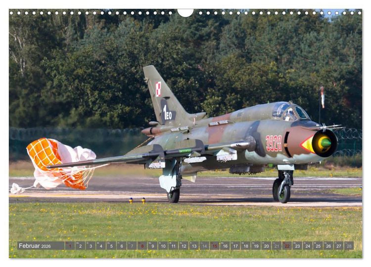 Produktbild: Milit&auml;rjets am Boden (Wandkalender 2026 DIN A3 quer), CALVENDO Monatskalender