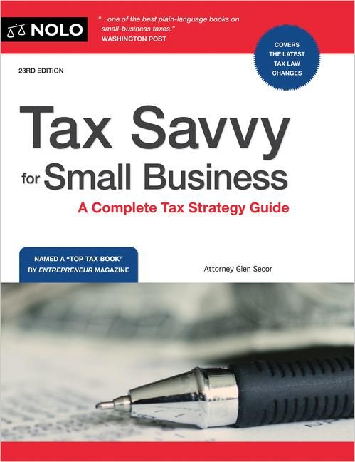 Produktbild: Tax Savvy for Small Business