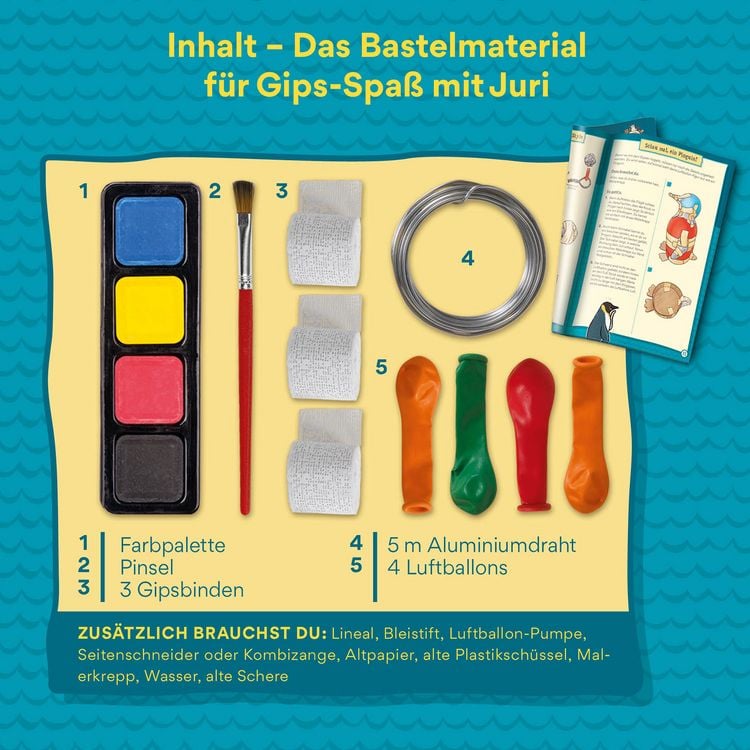 Produktbild: Die Schule der magischen Tiere - Gips-Spaß mit Juri