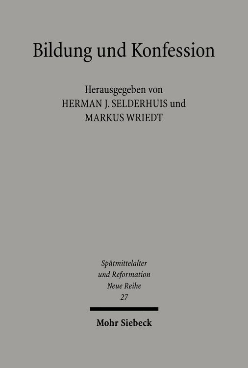 Produktbild: Bildung und Konfession