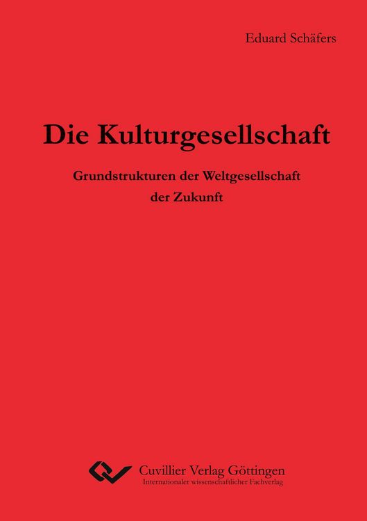 Produktbild: Die Kulturgesellschaft
