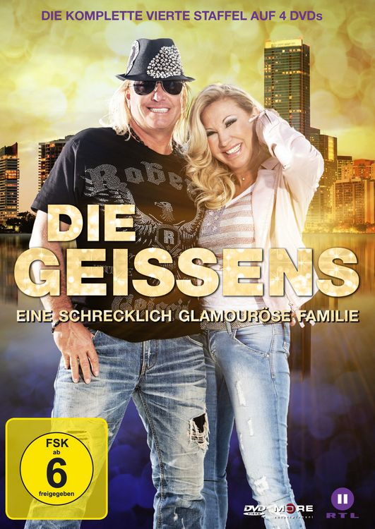Produktbild: Die Geissens - Eine schrecklich glamour&ouml;se Familie - Staffel 4 [4 DVDs]