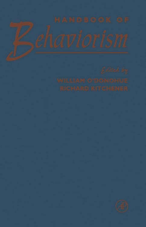 Produktbild: Handbook of Behaviorism
