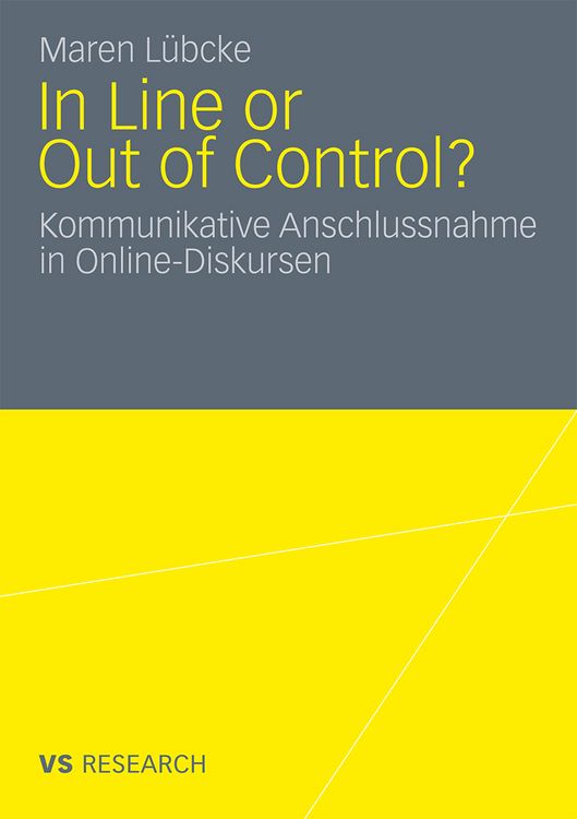 Produktbild: In Line or Out of Control?
